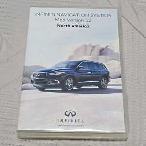 INFINITI NAVIGATION SYSTEM MAP DATA DVD VERSION 12 NORTH AMERICA SOFTWARE